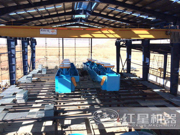 浮選機現(xiàn)場