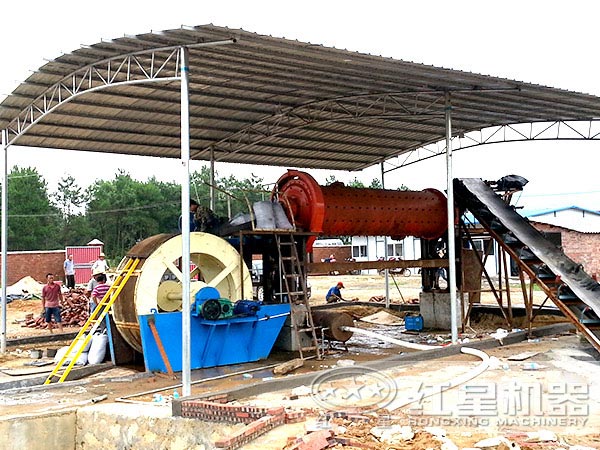 棒磨機現(xiàn)場圖